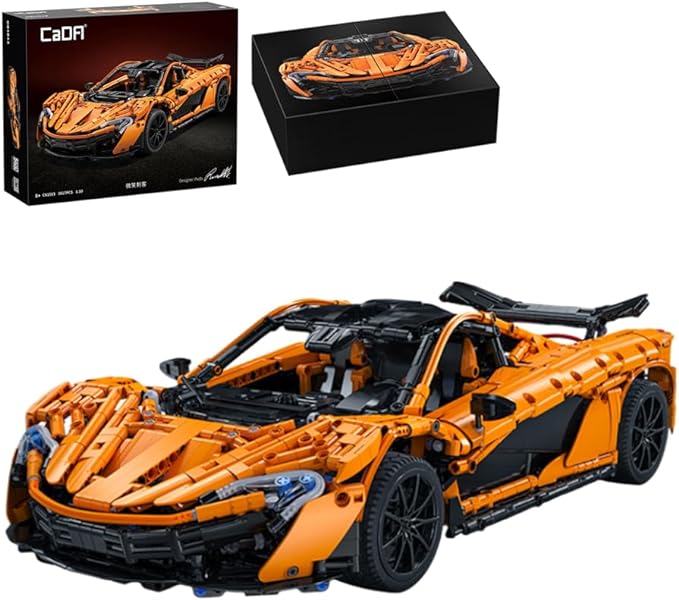 McLaren P1 Super Sports Car  Building Blocks - 1:10 Scale Technology Speed Champian Collection Car and Construction Toy for Adults Men(3617 Pcs)